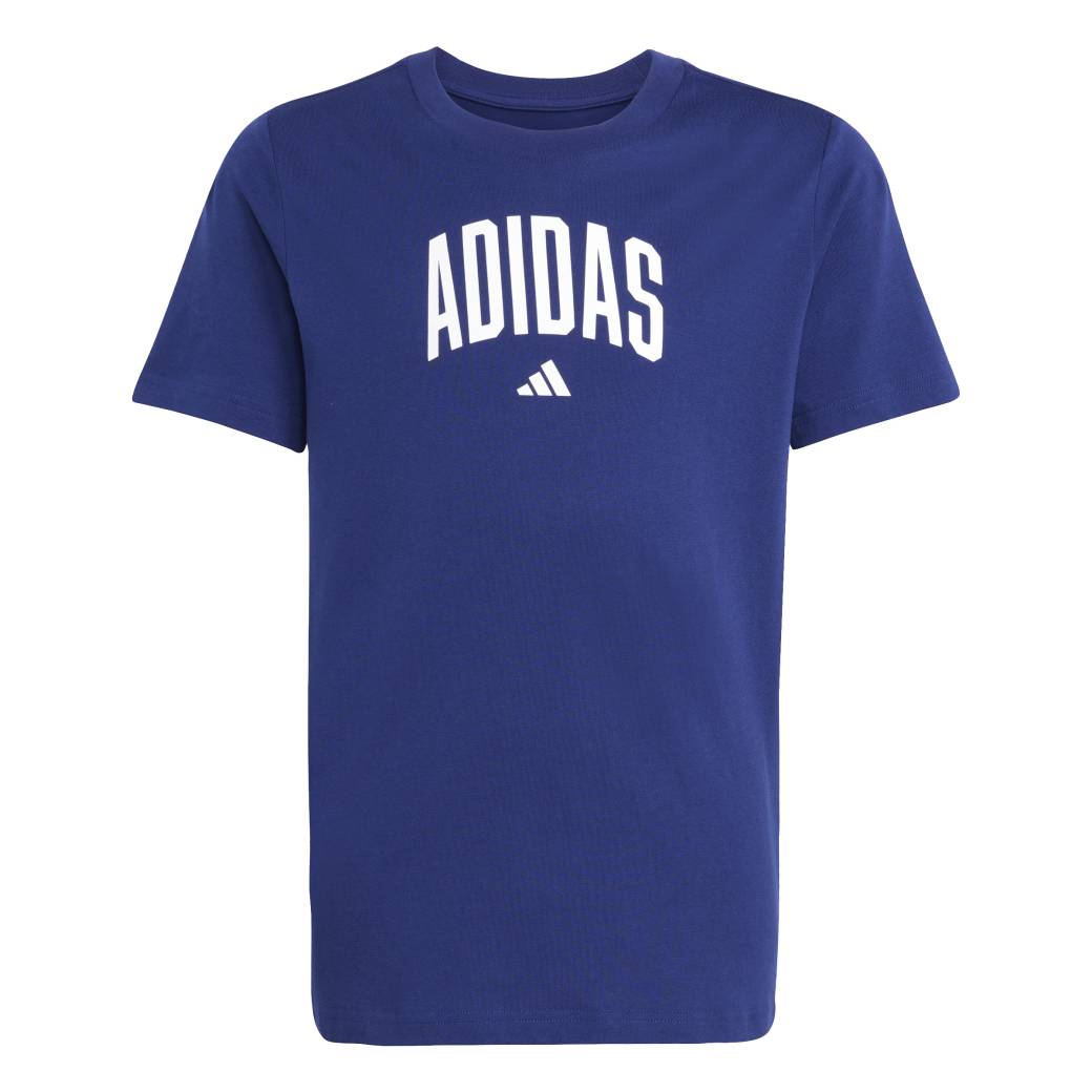 Adidas Camiseta JV5193 INF COLLEG T Dark Blue Algodao -7-